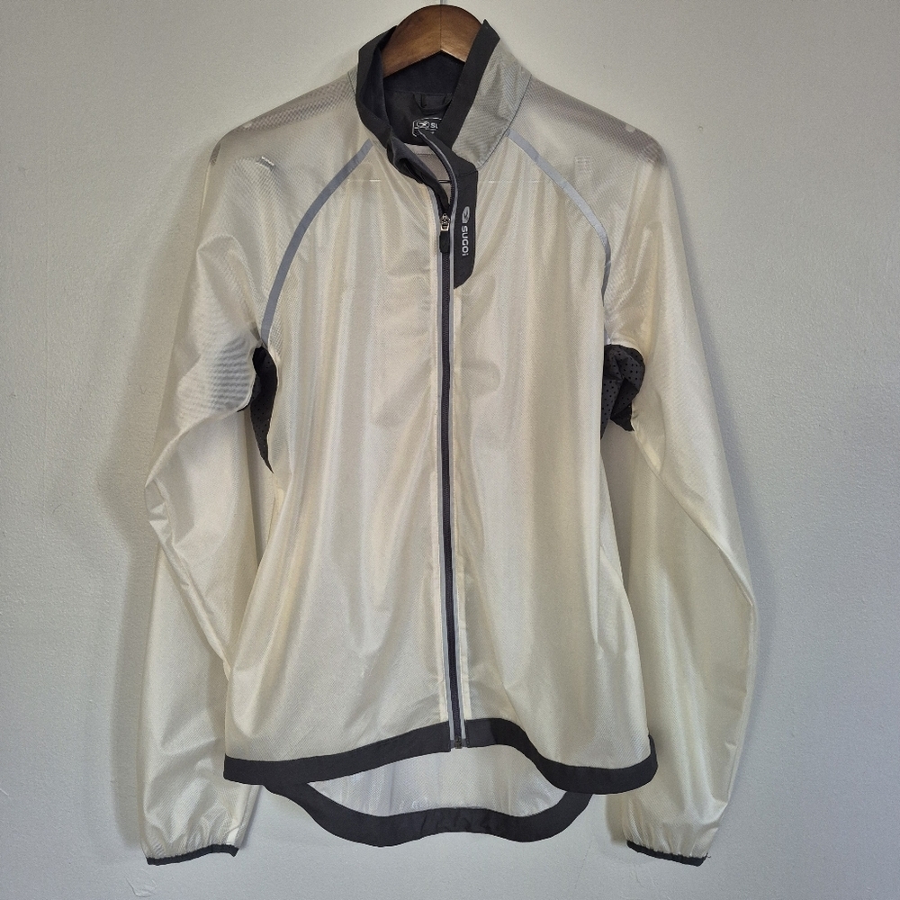 Sugoi Running Wind Athletic Jacket Lightweight Packable Shell  Medium